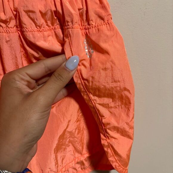 Free People FP Movement The Way Home Shorts Orange/Burning Up Size Small - Picture 6 of 9